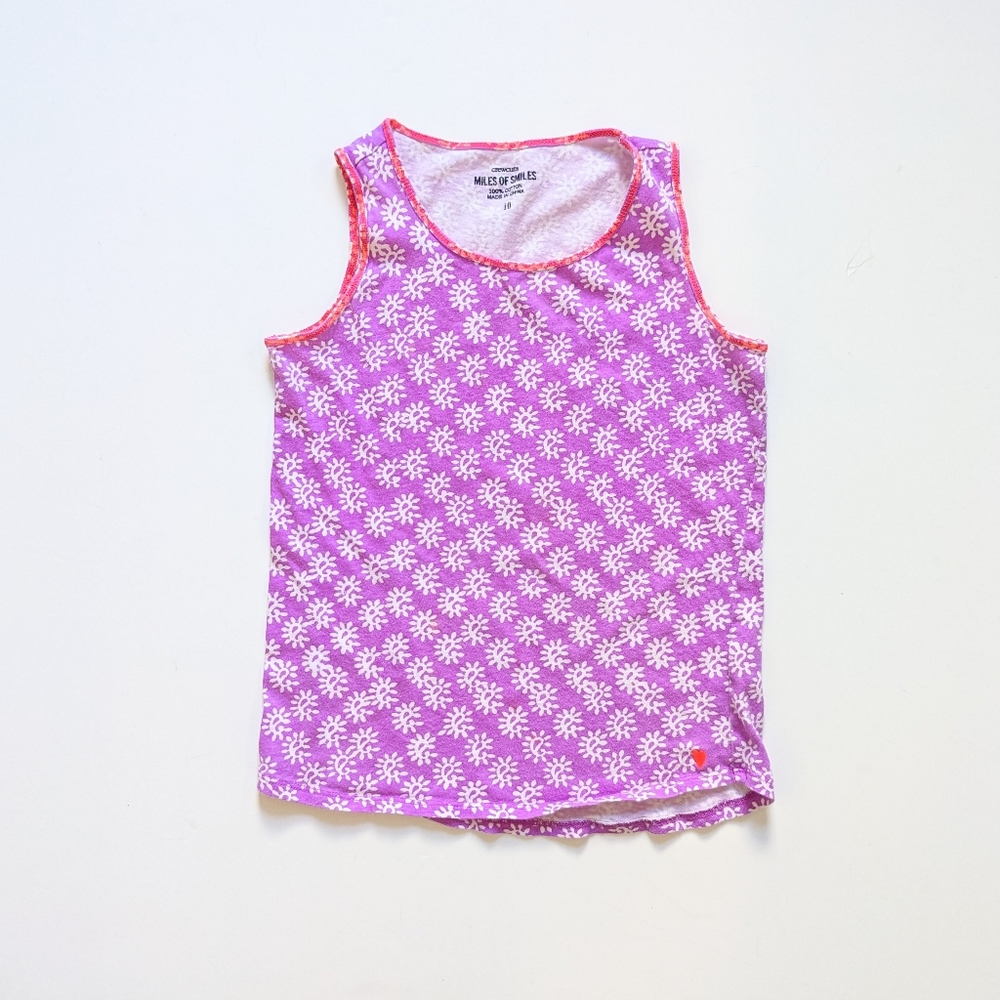 Crewcuts bright purple tank